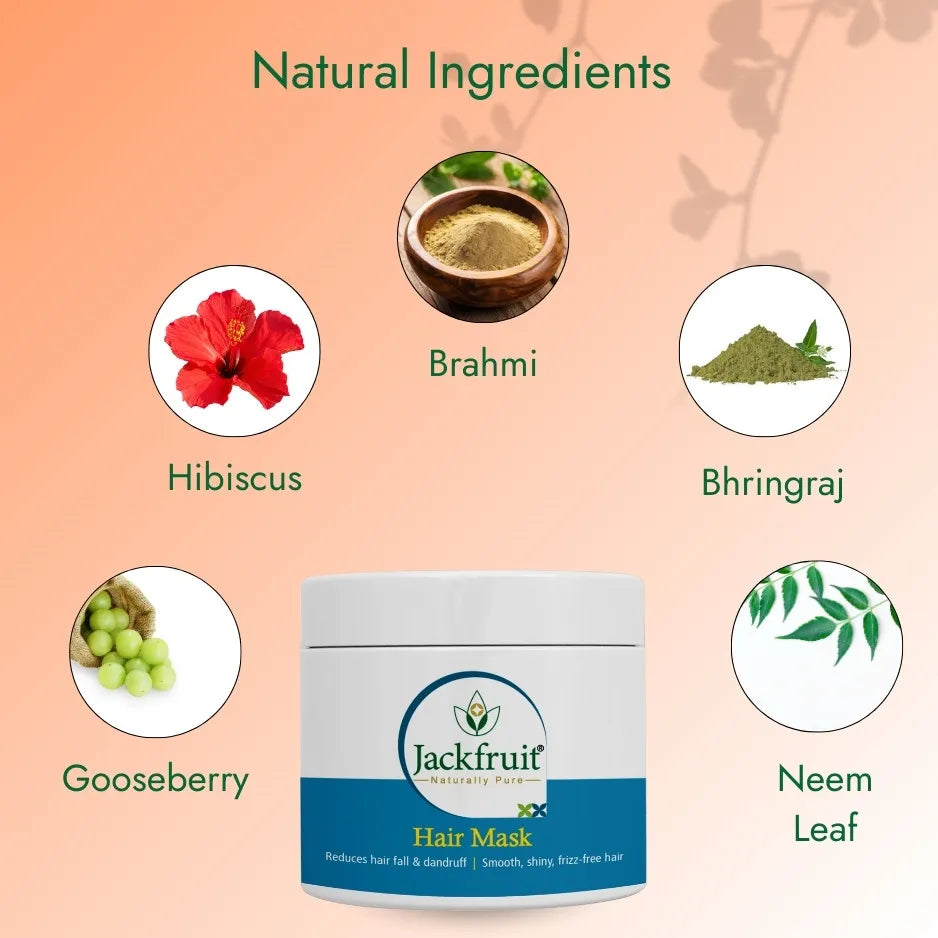 Herbal Hair Mask for Control Hair Fall