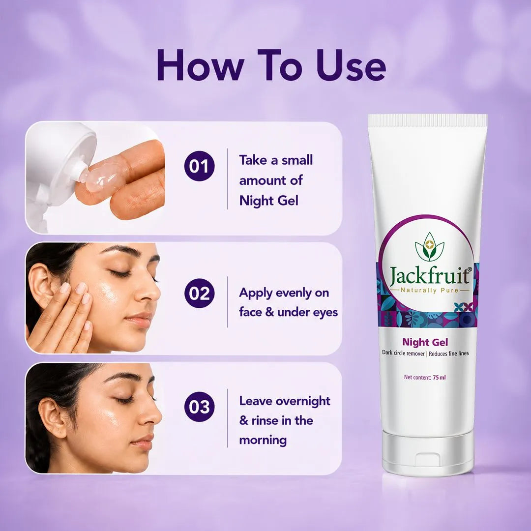 Night gel | Dark circle remover | For Soft, Smooth Skin