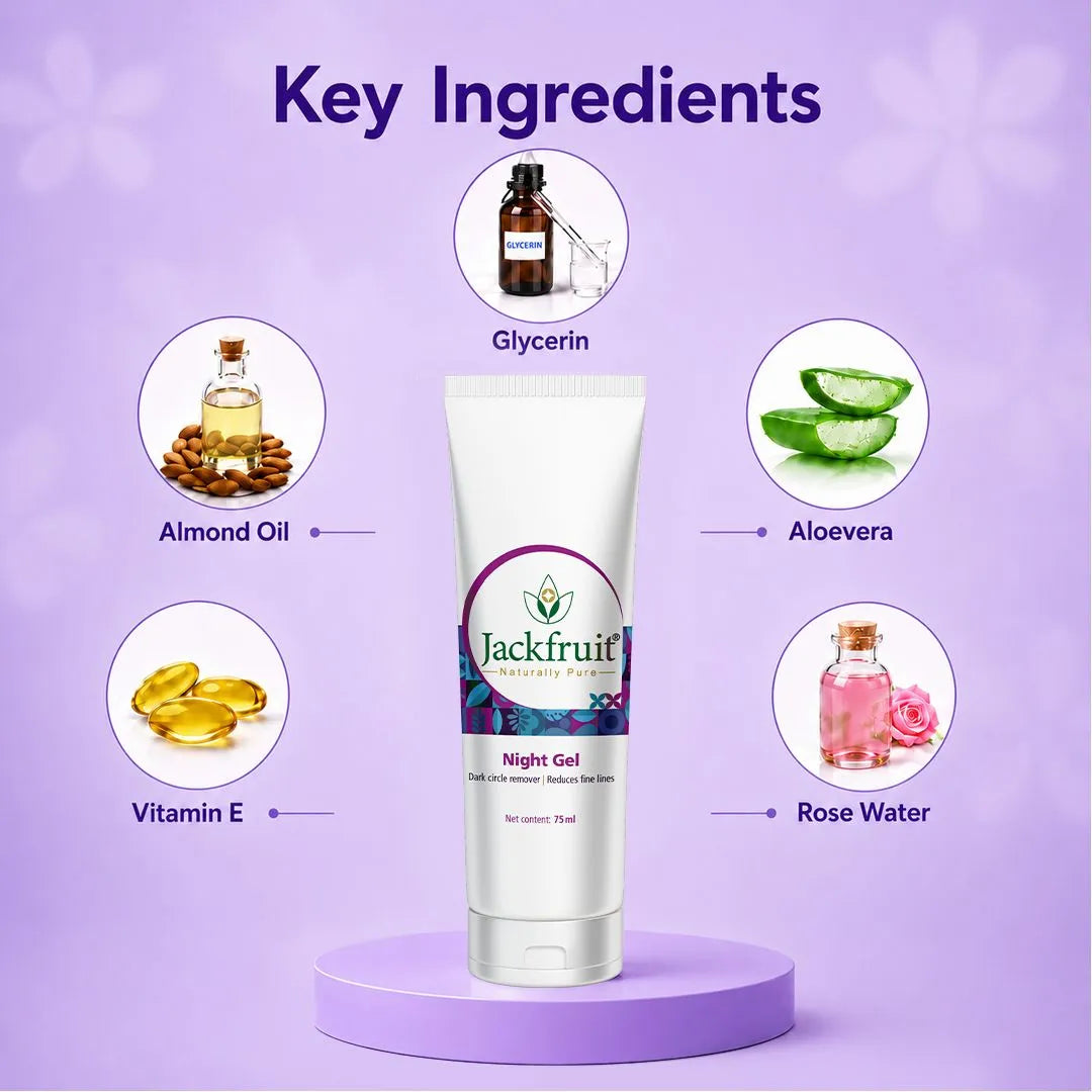 Night gel | Dark circle remover | For Soft, Smooth Skin