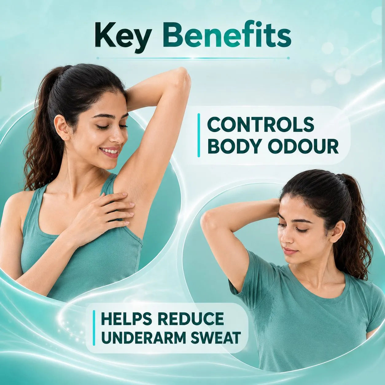 Zero Odour Under Arm Roll-on| Alum Powered Odour Protection | Help Reduce Underarm Darkness | For Men & Women | 24 hrs Odour Protection