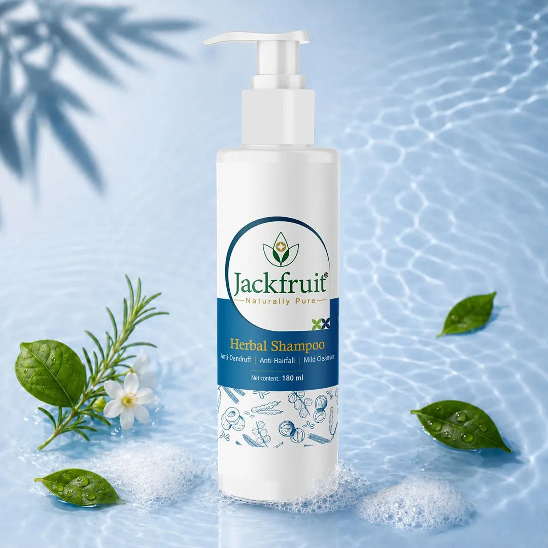 Herbal Shampoo | Awala, reetha, shikakai base | Controls Dandruff | Soft on your hair roots