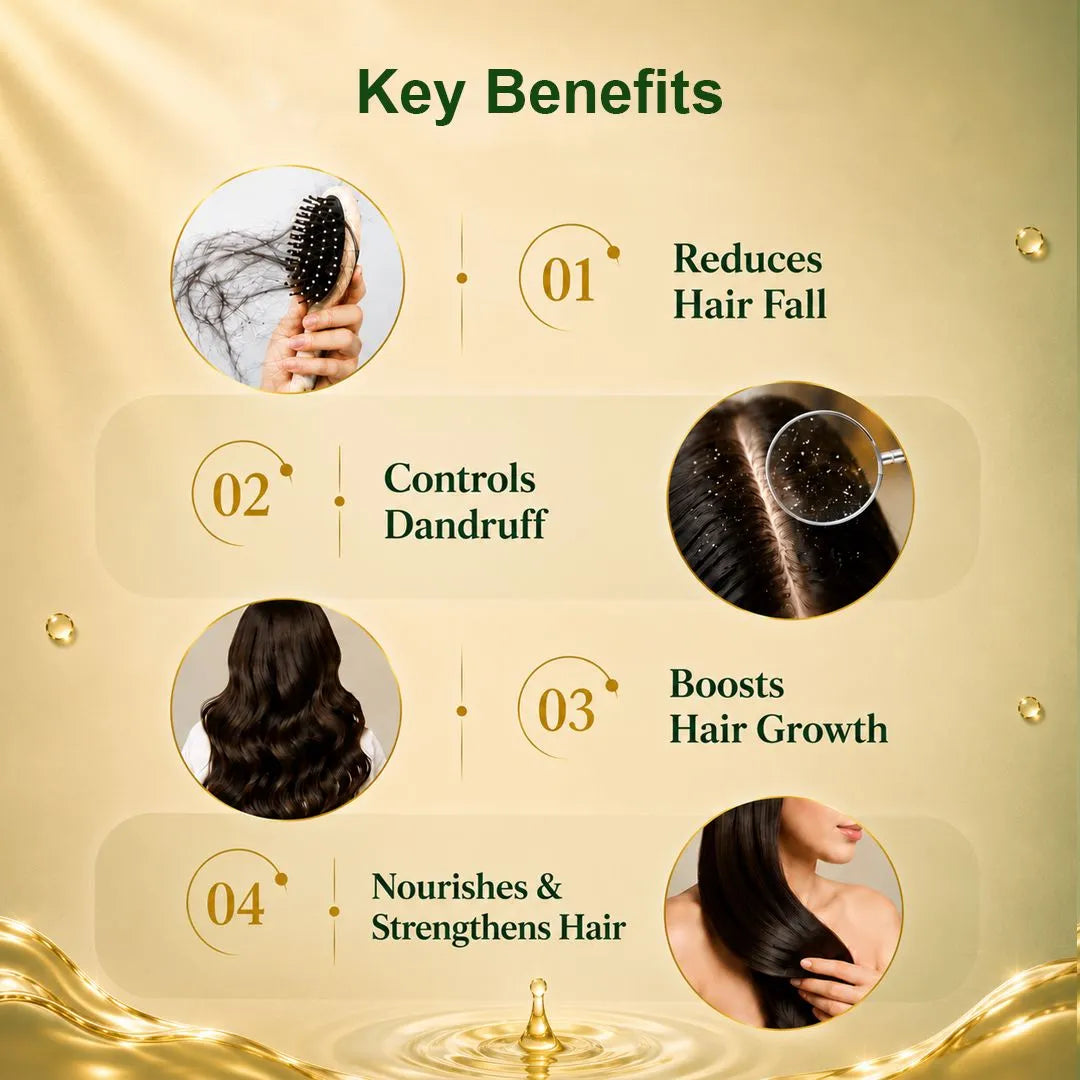 Herbal Hair Oil | for Hair Growth | Hair Fall control | Natural & Pure