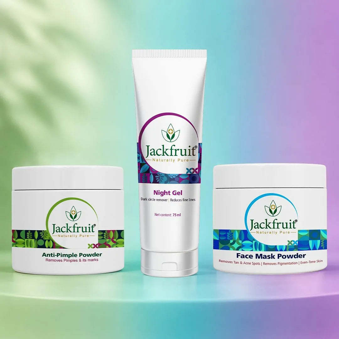 Clear & Glow Combo - Removes Pimples, Dark Circles | Improves Dull Skin | Get Natural Glowing Skin