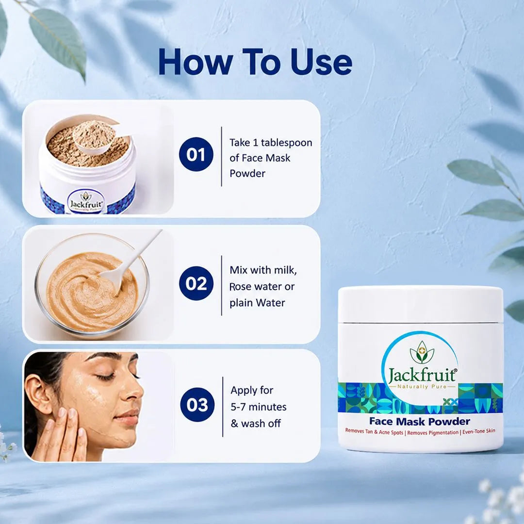 Face Mask Powder- Get Natural Glow | Removes tanning | Removes Pigmentation