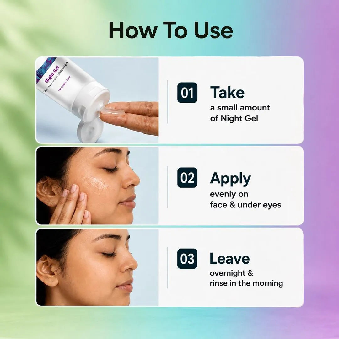 Clear & Glow Combo - Removes Pimples, Dark Circles | Improves Dull Skin | Get Natural Glowing Skin